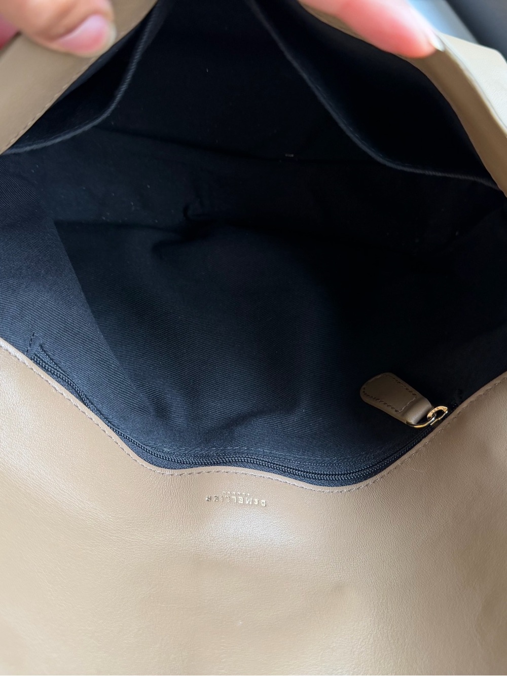 DeMellier Verona Bag Taupe - Picture 6 of 9